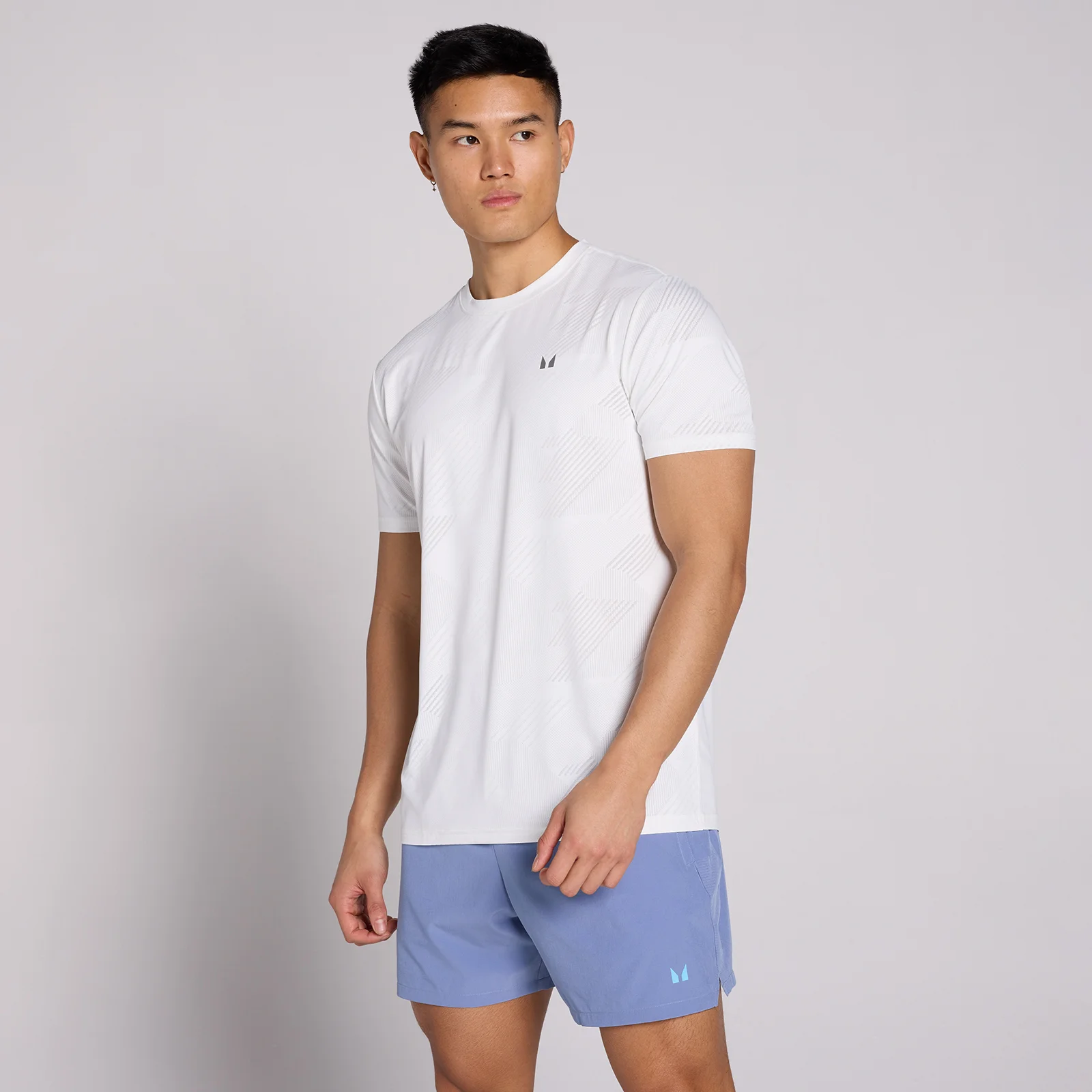 Camiseta con gráfico Pillar Active Training para hombre de MP - Blanco - XXXL Imagen 1