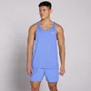 Camiseta de tirantes Tempo jaspeada para hombre de MP - Azul aciano