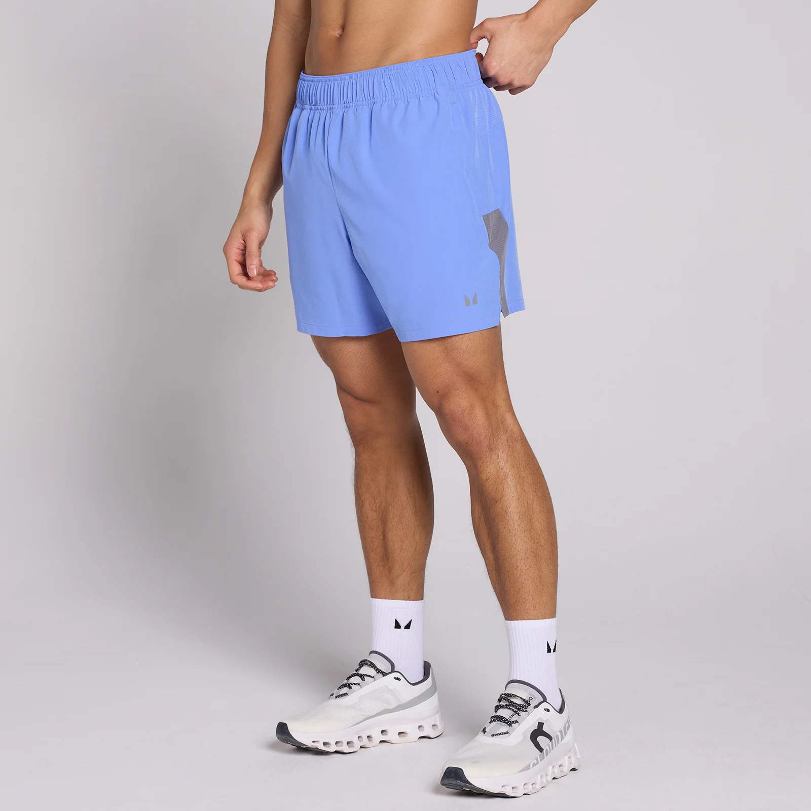 Short de training de 5" con bolsillos para hombre Active de MP - Azul aciano - M Imagen 1