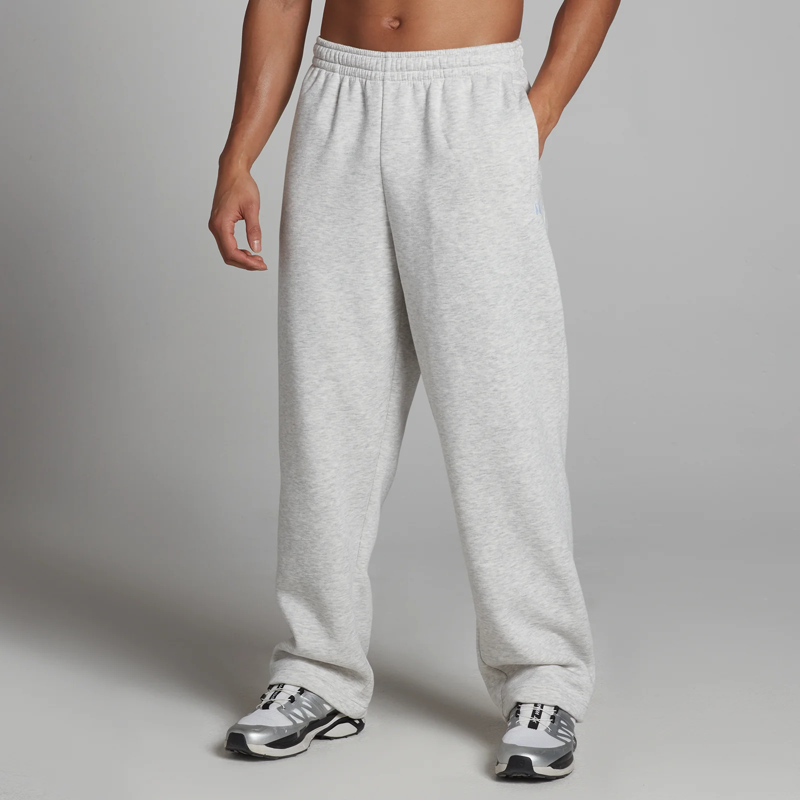 Pantalón de chándal de pierna recta Rest Day para hombre de MP - Gris moteado claro - M Imagen 1
