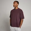 Camiseta oversize de algodón lavado para hombre de MP - Chocolate