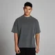 Camiseta oversize de algodón lavado para hombre de MP - Gris oscuro