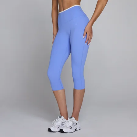 Mallas pirata Tempo Contrast para mujer de MP - Azul aciano
