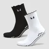 Calcetines de pilates con volante de MP (paquete de 2 pares) - Negro/blanco
