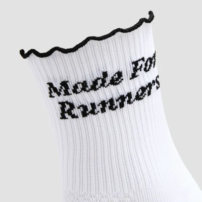Calcetines de pilates con volante de MP (paquete de 2 pares) - Negro/blanco - UK 6-8 Imagen 6