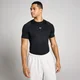 Capa base de manga corta Training para hombre de MP - Negro