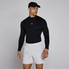 Capa base de cuello alto y manga larga Training para hombre de MP - Negro