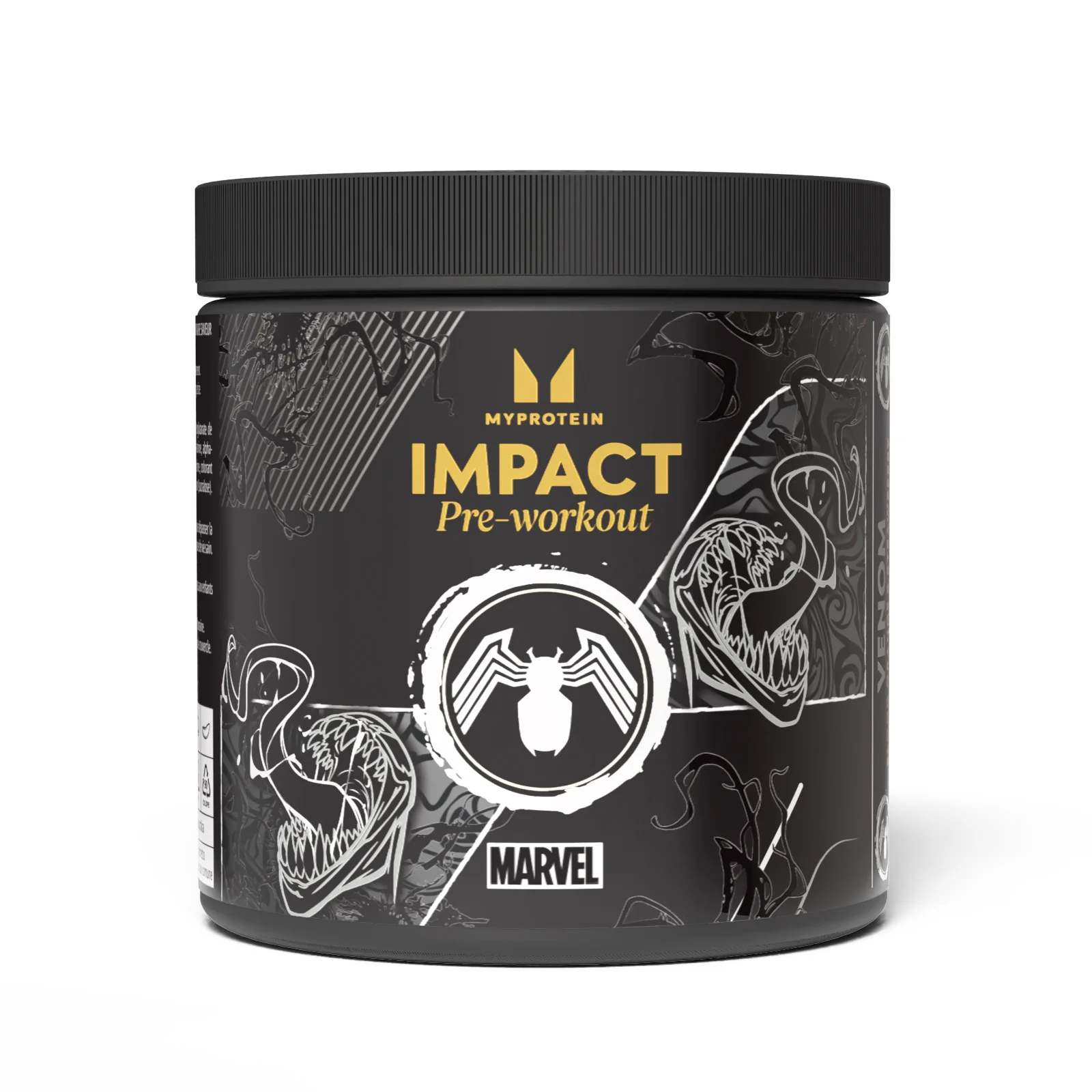 Impact Pre-Workout - Venom - Naranja sanguina y fresa - 440g - 40raciones - Marvel Venom - Blood Orange and Strawberry Imagen 1