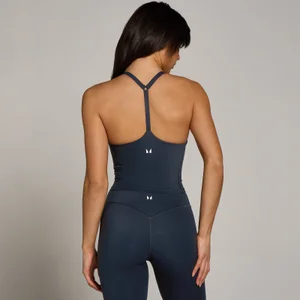 Camiseta de tirantes de espalda cruzada Tempo para mujer de MP - Azul marino oscuro - Size XS