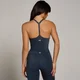 Camiseta de tirantes de espalda cruzada Tempo para mujer de MP - Azul marino oscuro