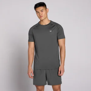 MP Men's Training Short Sleeve T-Shirt - Dark Grey - Size S