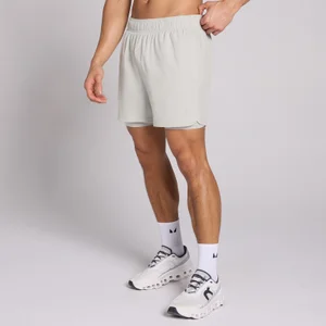 Short de entrenamiento 2 en 1 de 5" para hombre de MP - Chrome - Size XS