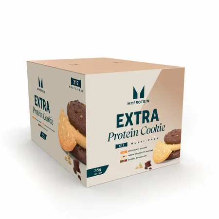 Myprotein Extra Protein Cookie, Variety Box | 12 galletas