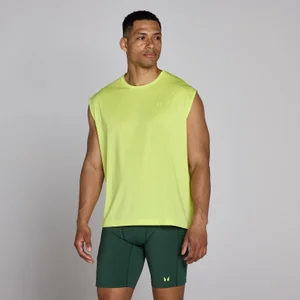 Camiseta de tirantes oversize de malla Hybrid para hombre de MP - Verde lima - Size S