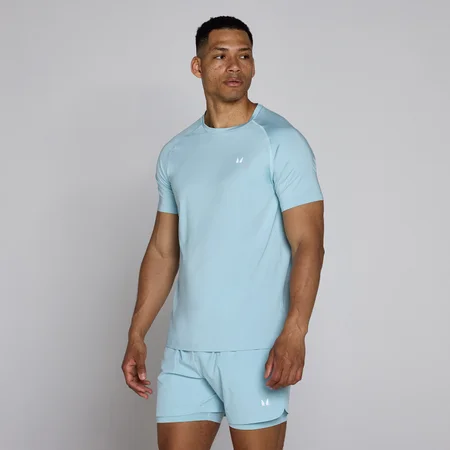 Camiseta de manga corta de entrenamiento para hombre de MP - Hielo