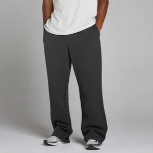 Pantalón de chándal de pernera recta oversize de felpa francesa para hombre de MP - Negro lavado - Size XS