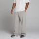 Pantalón de chándal oversize de pierna recta - Gris tiza