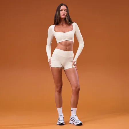 Top corto Tempo Cropped Ruched para mujer de MP - Coco