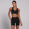 Sujetador deportivo de espalda cruzada para mujer de MP - Negro