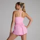 Camiseta de tirantes racerback con tiras Tempo para mujer de MP - Cosmo Pink