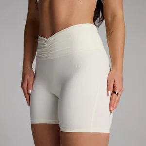 Short con detalle fruncido Tempo para mujer de MP - Coconut - Size S