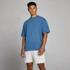 Camiseta oversize de algodón lavado para hombre de MP - Azul track