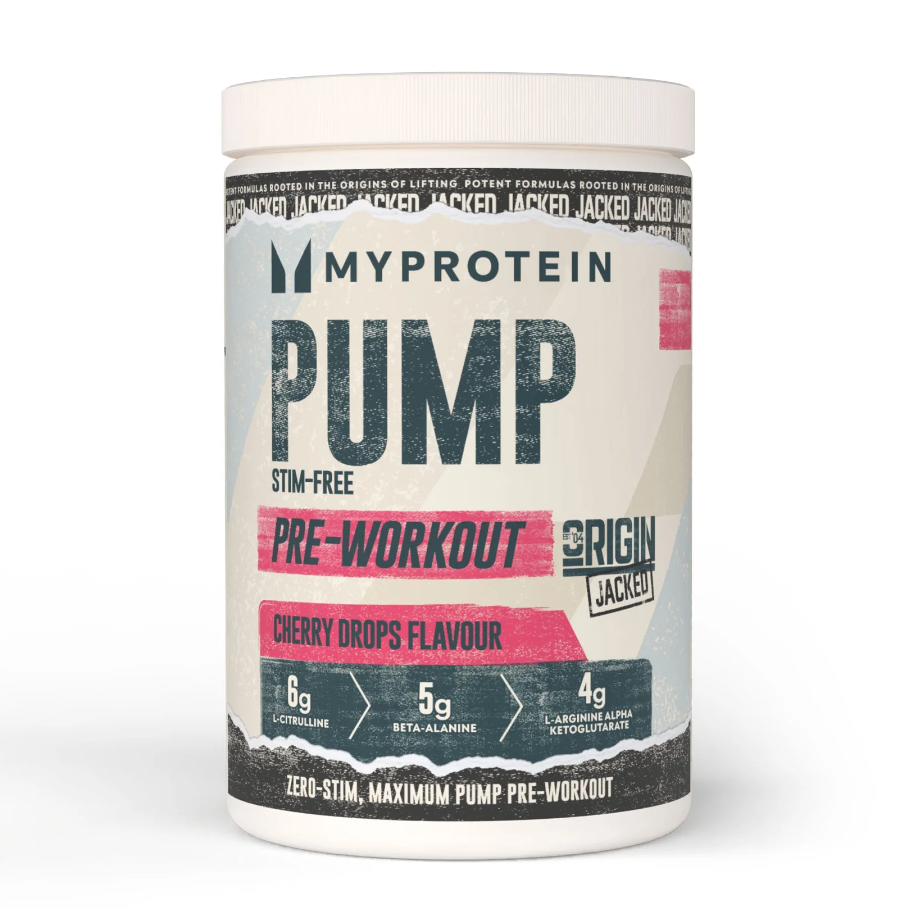 Origin Jacked Pump - 25raciones - Cherry Drops Imagen 1