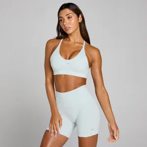 Sujetador deportivo Tempo Ultra sin costuras para mujer de MP - Azul aurora - Size L