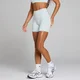 Mallas de ciclismo sin costuras Tempo Ultra para mujer de MP - Aura azul