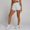 Short de running plisado Tempo Ultra para mujer de MP - Azul aura