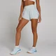Short de running plisado Tempo Ultra para mujer de MP - Azul aura