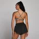 Sujetador deportivo Tempo de espalda cruzada ajustable para mujer de MP - Gris oscuro