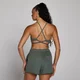 Sujetador deportivo de espalda con tiras ajustables Tempo para mujer de MP - Verde nube
