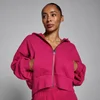 Sudadera con capucha y cremallera Lifestyle para mujer de MP - Baya intensa