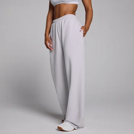 Pantalón de chándal de pernera recta Lifestyle para mujer de MP - Polvo de tiza