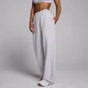 Pantalón de chándal de pernera recta Lifestyle para mujer de MP - Polvo de tiza