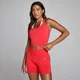 Camiseta de tirantes de doble capa sin costuras para mujer de MP - Crimson