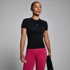 Camiseta ajustada sin costuras Lift para mujer de MP - Negro