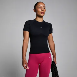 Camiseta ajustada sin costuras Lift para mujer de MP - Negro - Size XL