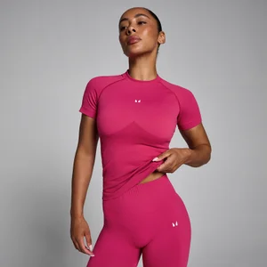 Camiseta ajustada sin costuras Lift para mujer de MP - Baya intensa - Size XL