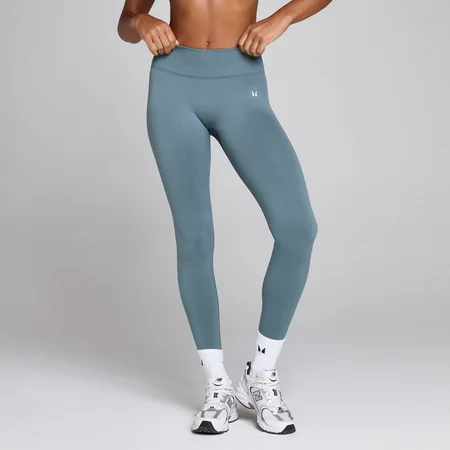 Mallas sin costuras Invisible Scrunch para mujer de MP - Pizarra medianoche