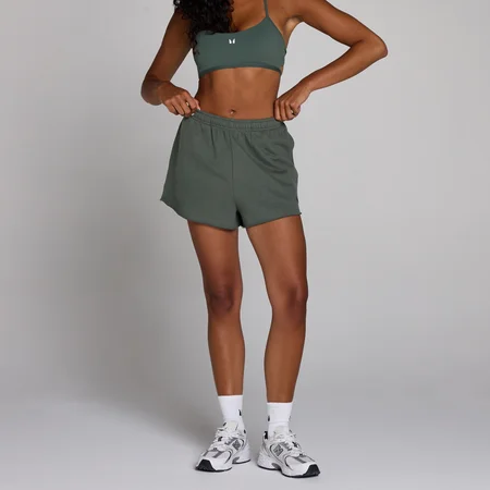 Short de chándal Lifestyle para mujer de MP - Verde nublado
