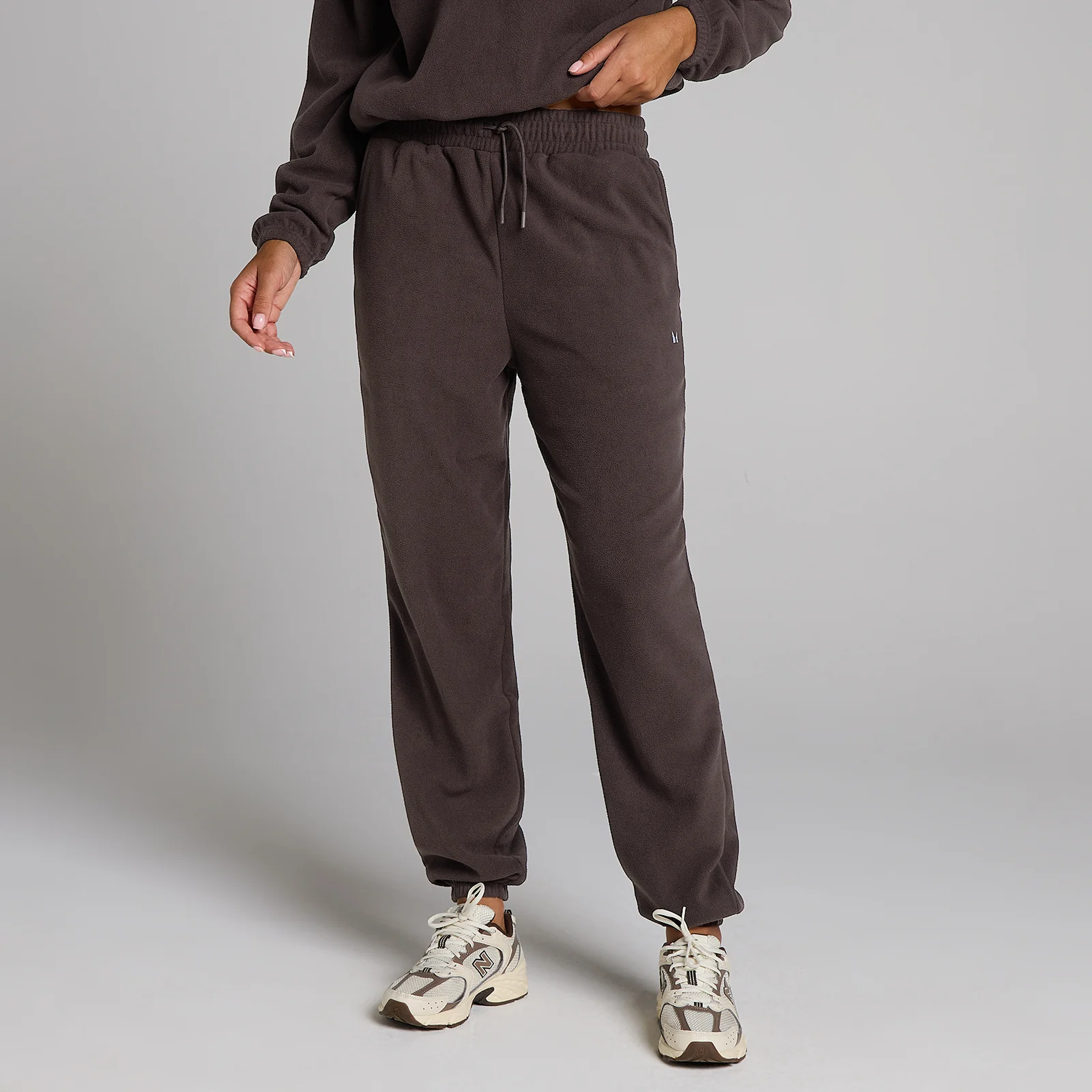 Pantalón de chándal de felpa para mujer de MP - Chocolate - S Imagen 1