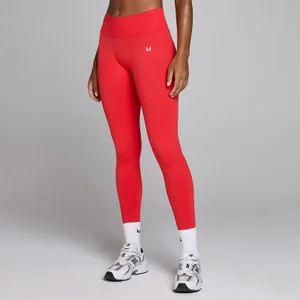Mallas sin costuras Invisible Scrunch para mujer de MP - Carmesí - Size XS