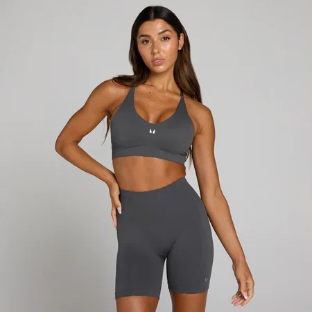 Sujetador deportivo Ultra Seamless Tempo para mujer de MP - Gris robusto