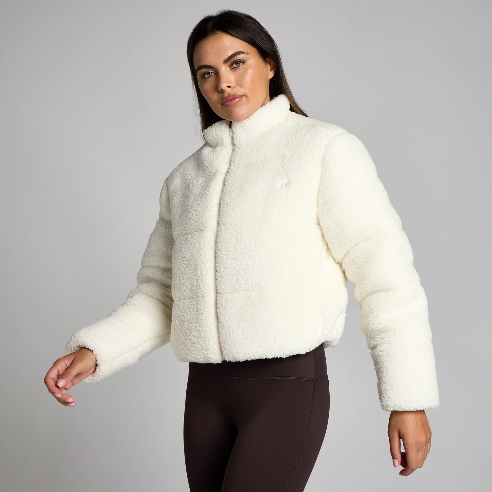 Chaqueta acolchada Borg para mujer de MP - Pearl - S Imagen 1