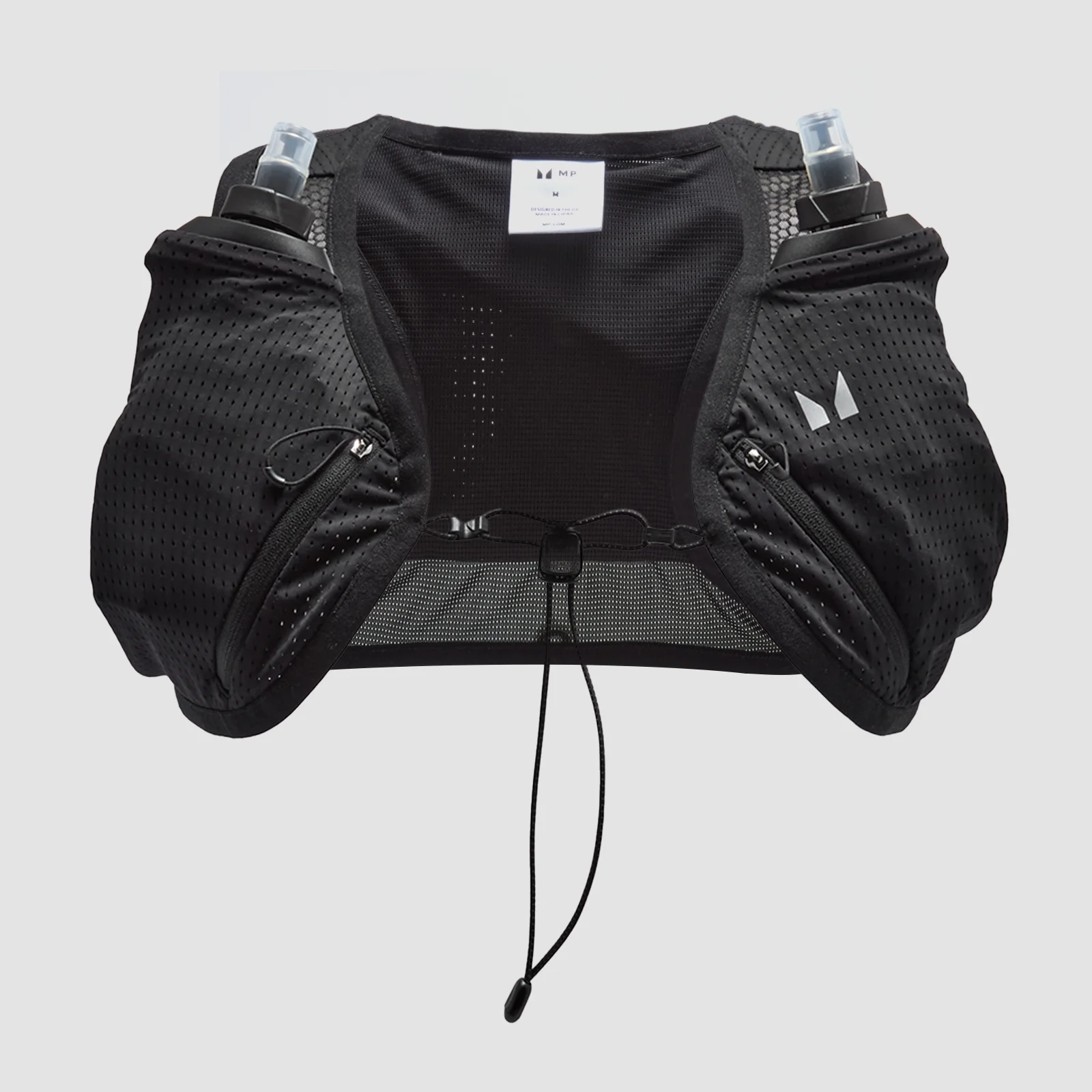 MP Compact Hydration Vest & 2 Soft Running Bottles Bundle - Black - S Imagen 1