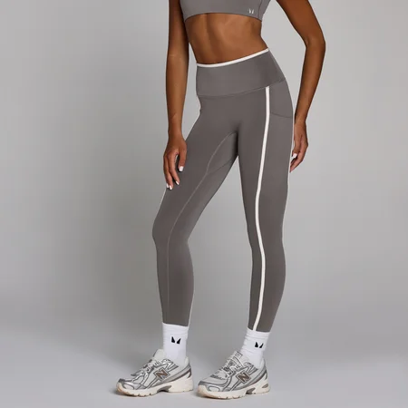 Mallas Velocity Contrast para mujer de MP - Gris ceniza