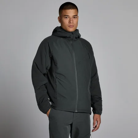 Chaqueta acolchada híbrida para hombre de MP - Negro lavado