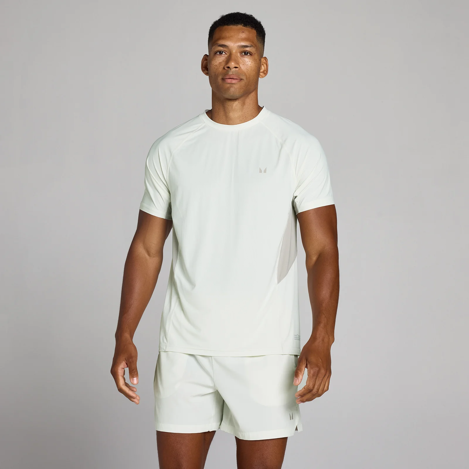 MP Men's Training Ultra Mesh T-Shirt - Digital White - XS Imagen 1